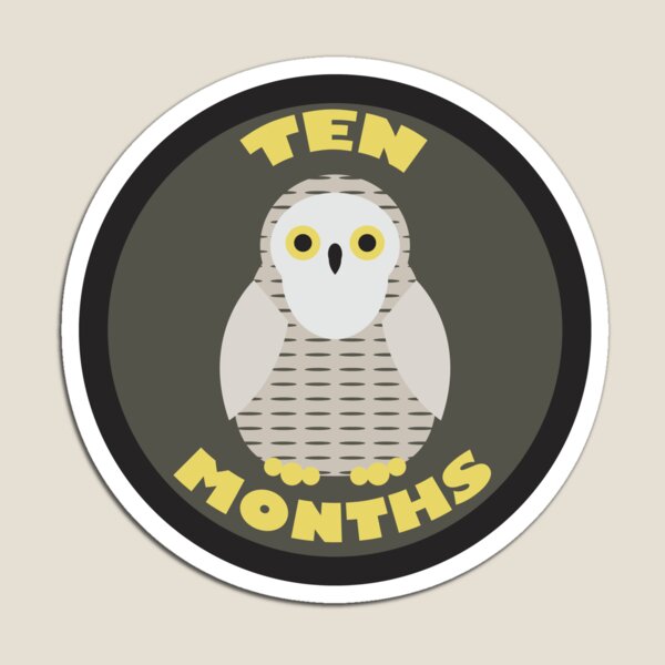 Item preview, Baby Growth - Snowy Owl (Ten Months) designed and sold by babybigfoot.