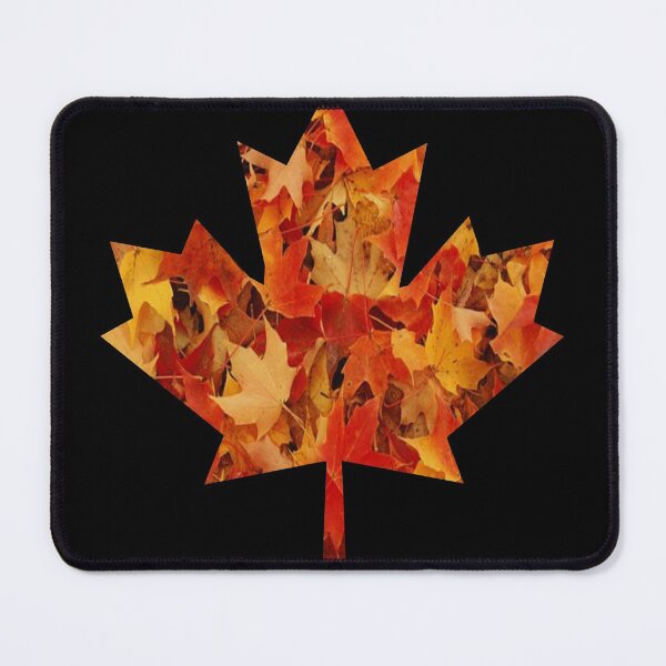 Item preview, Maple Leaf made of fall leaves designed and sold by janraydesigns.