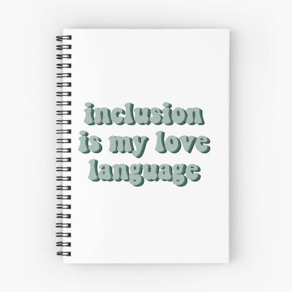 Item preview, Inclusion is My Love Language designed and sold by Kallie Haritopoulos.