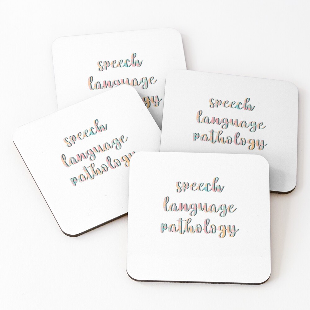 Item preview, Coasters (Set of 4) designed and sold by speechiescript.