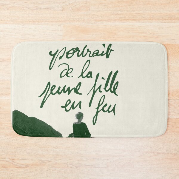 Item preview, Portrait de la jeune fille en feu - Green Simplistic Design designed and sold by rottenben.