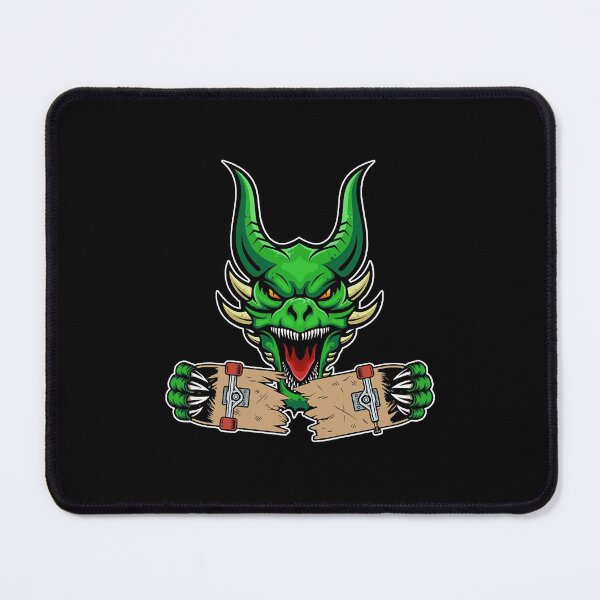 Item preview, Skateboard Dragon Skateboarder Green Skater Skate  designed and sold by BriceydaWestly.