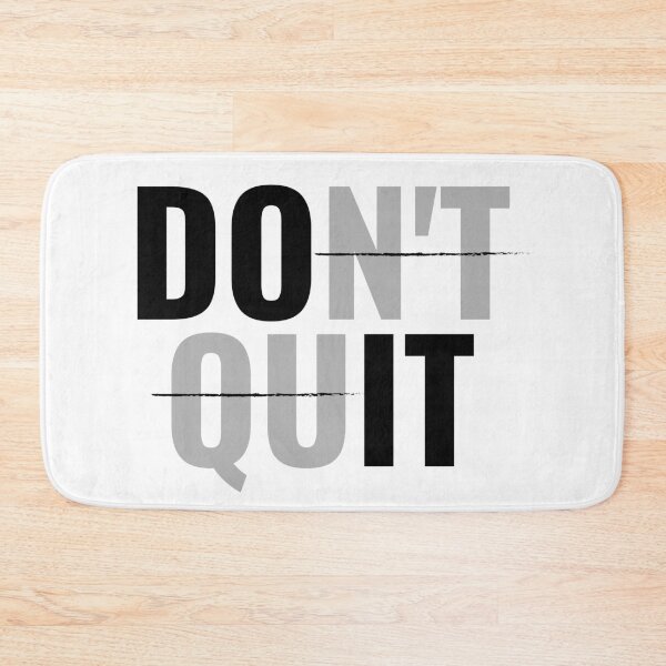 Item preview, Don't Quit / Do It designed and sold by Martini-Four.
