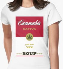 Cannabis Sativa Soup Women's Fitted T-Shirt