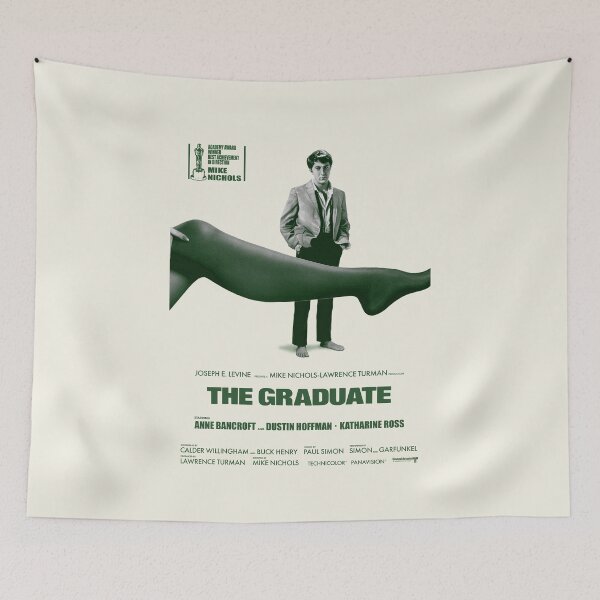 Item preview, The Graduate - Green Simplistic Design designed and sold by rottenben.