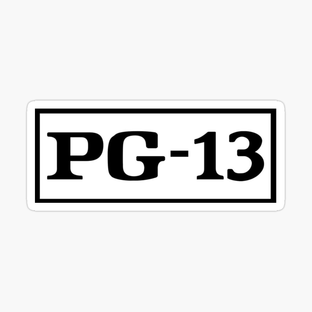 Pg 13 Label Poster By Sicksixsix Redbubble
