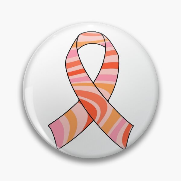 Item preview,  Pink Waves-  Awareness Ribbon  designed and sold by THEMADBRUSH.