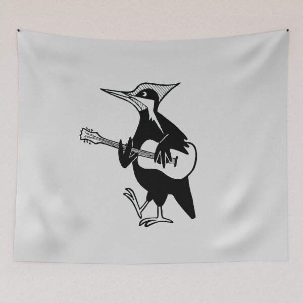 Item preview, Woodpecker Troubador designed and sold by veronicafannin.