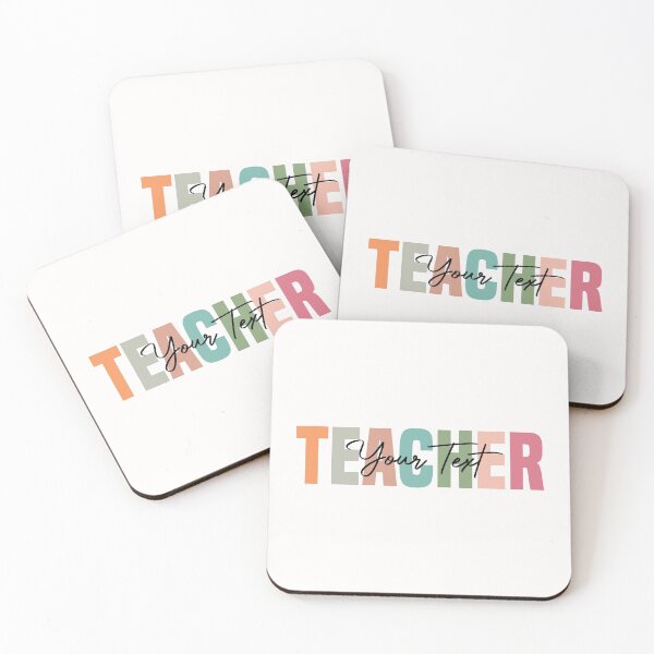 Item preview, Customized Name Teacher- Cute Teacher Gift- World Teacher's Day-Personalized Name Teacher designed and sold by QUEEN-WIVER.
