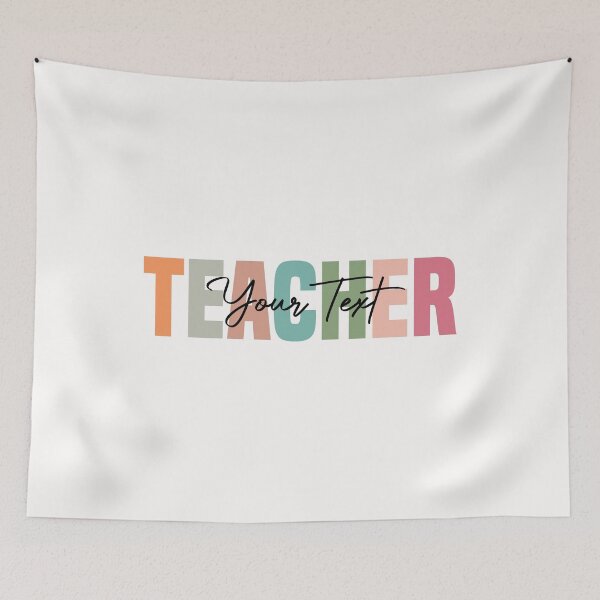 Item preview, Customized Name Teacher- Cute Teacher Gift- World Teacher's Day-Personalized Name Teacher designed and sold by QUEEN-WIVER.