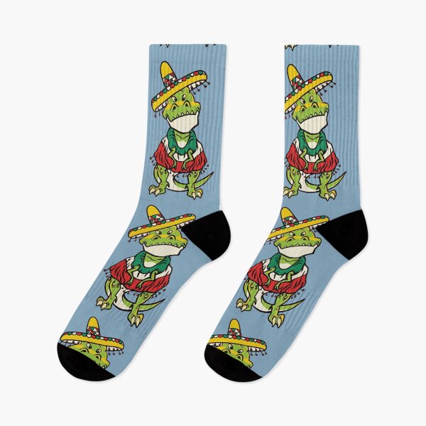 Artikelvorschau, Tyrannosaurus Mex // Funny Fiesta T-Rex entworfen und verkauft von SLAG-Creative.