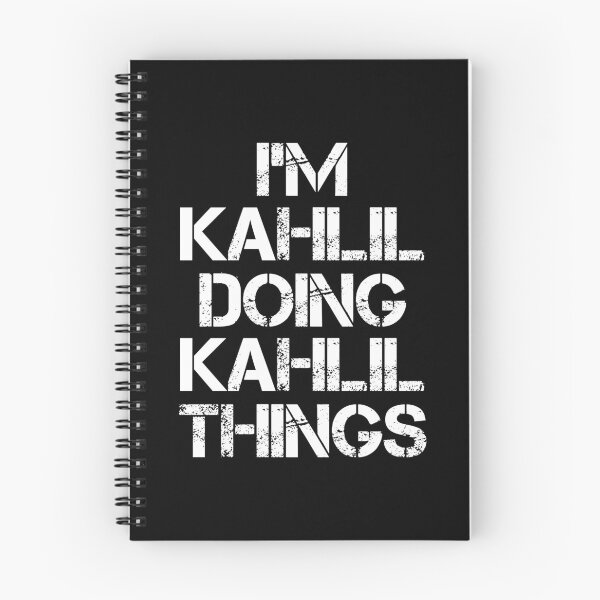 Item preview, Kahlil Name T Shirt - I'm Kahlil Doing Kahlil Things Name Gift Item Tee designed and sold by learkemili.
