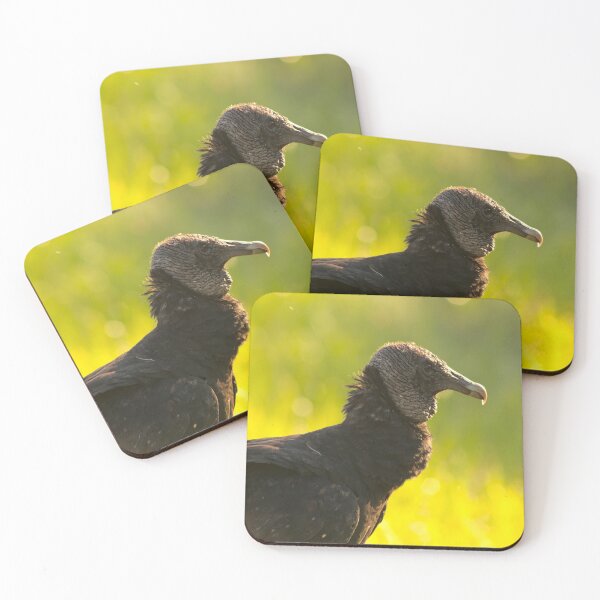 Item preview, Black Vulture Portrait designed and sold by Rhovanel.