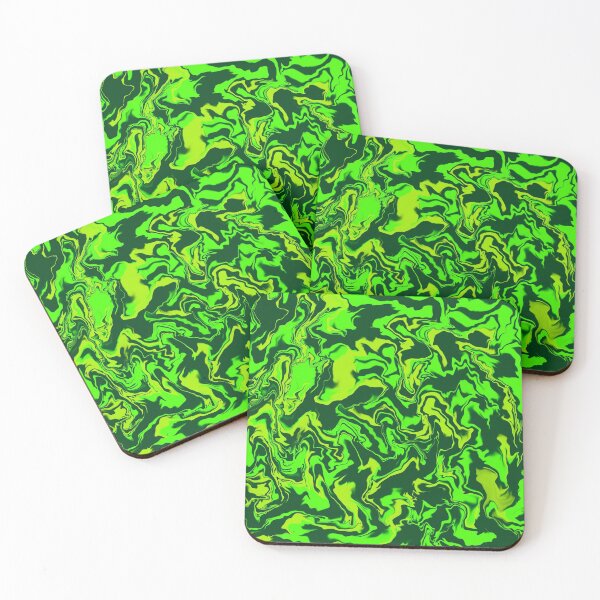 Item preview, Shades of Neon Green on Black designed and sold by clounewcomb.