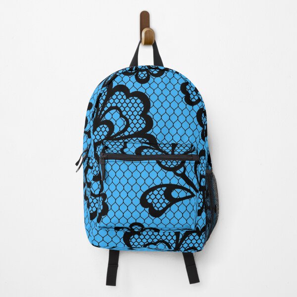 Item preview, Blue and Black Lace Pattern. Elegant Chic Black Lace Pattern designed and sold by silviaol.