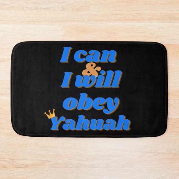 Item preview, I can and I will obey Yahuah( LORD) in the bible designed and sold by DaughterofYah.
