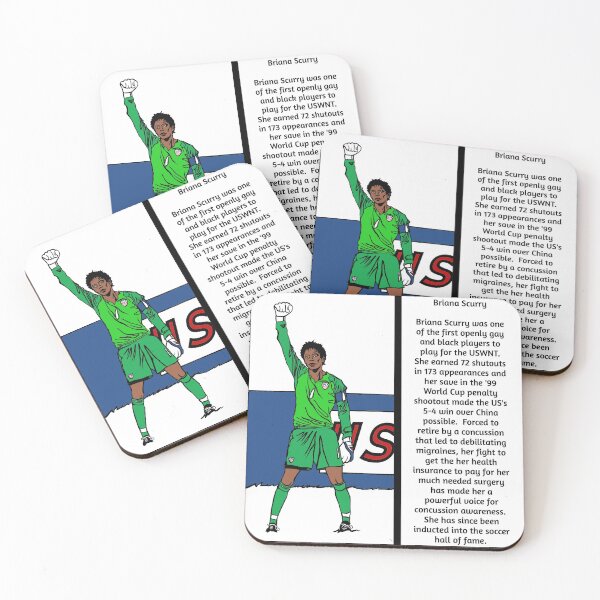 Item preview, Briana Scurry designed and sold by stickfiguregods.