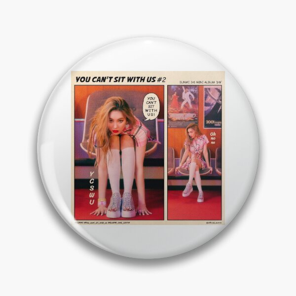Item preview, Sunmi - You can’t sit with us - kpop  designed and sold by kitten-minho.