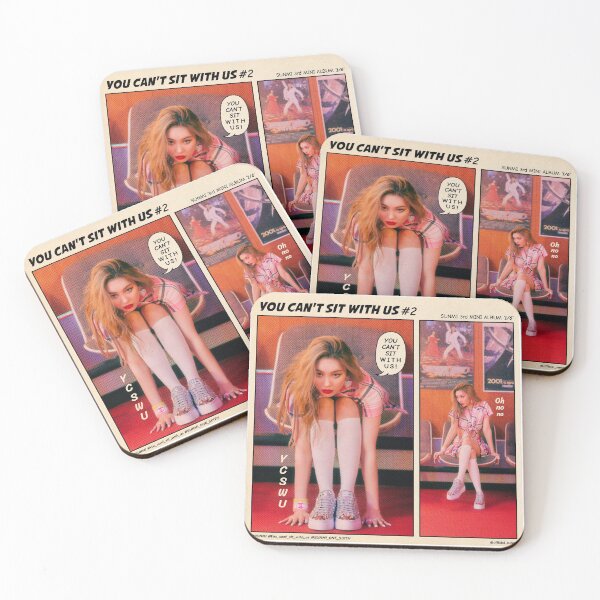 Item preview, Sunmi - You can’t sit with us - kpop  designed and sold by kitten-minho.