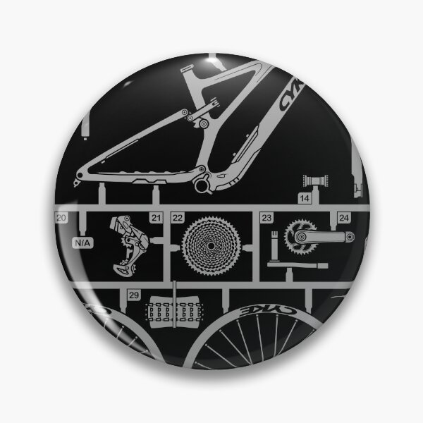 Artikelvorschau, Mountainbike-Modellbausatz entworfen und verkauft von Design by Twain.