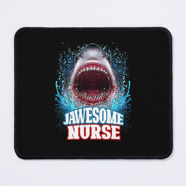 Item preview, Jawesome Nurse - Great White Shark designed and sold by Meliafroggy.