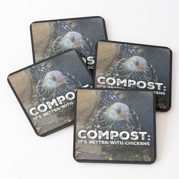 Item preview, Compost: Its better with Chickens designed and sold by homesteadswag.