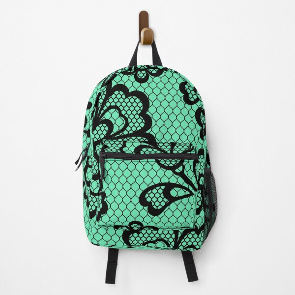 Item preview, Green and Black Lace Pattern. Elegant Chic Black Lace Pattern designed and sold by silviaol.