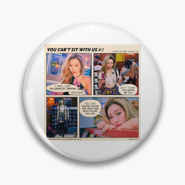Item preview, Sunmi - You can’t sit with us - kpop  designed and sold by kitten-minho.