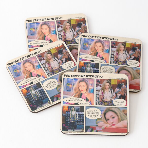 Item preview, Sunmi - You can’t sit with us - kpop  designed and sold by kitten-minho.