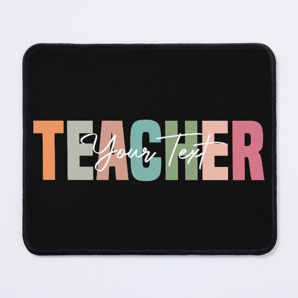 Item preview, Customized Name Teacher- Cute Teacher Gift- World Teacher's Day-Personalized Name Teacher designed and sold by QUEEN-WIVER.