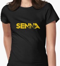 Ayrton Senna Women's Fitted T-Shirt