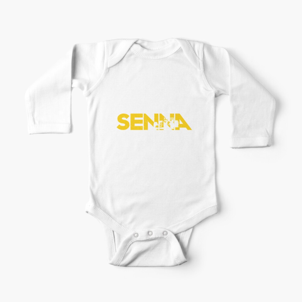Baby T Shirts Ayrton Senna Logo Infant Short Sleeve Top
