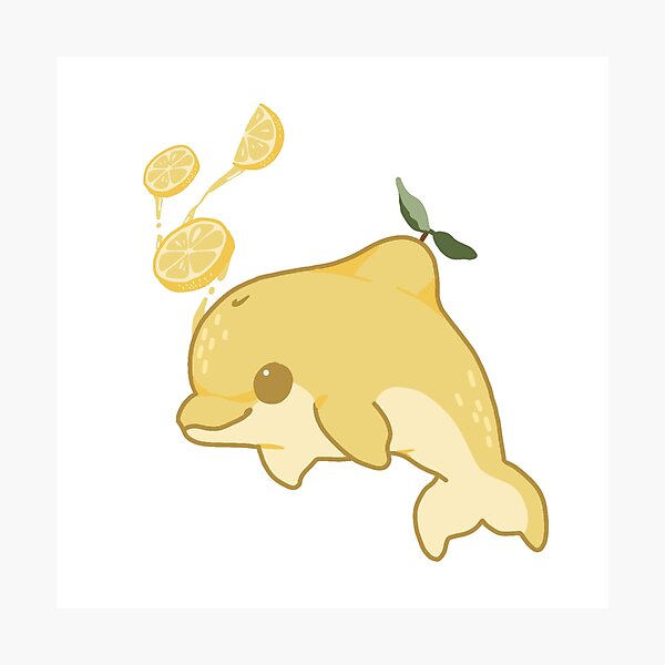 Item preview, Lemon Dolphin  designed and sold by Abelicitty.