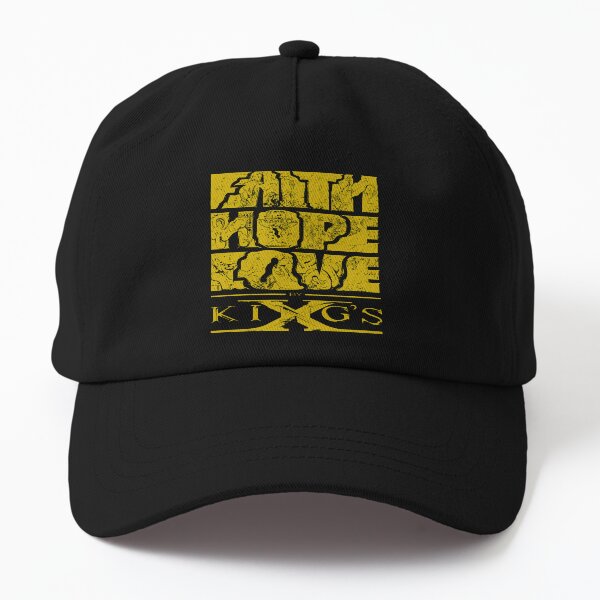 King's X: Faith Hope Love (Distressed) Dad Hat