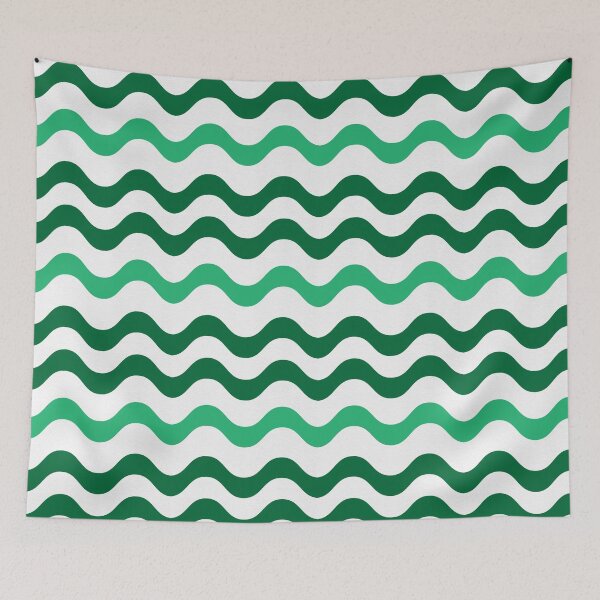 Item preview, Green Waves  designed and sold by jofices.