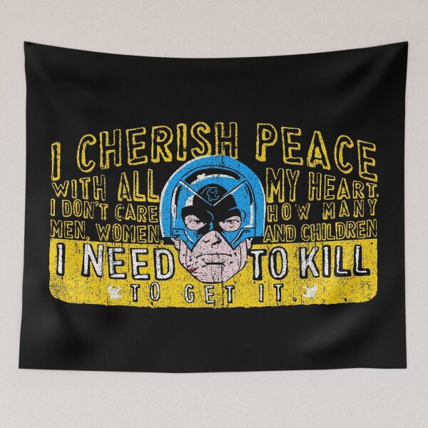 Item preview, I Cherish Peace (Variant) designed and sold by huckblade.
