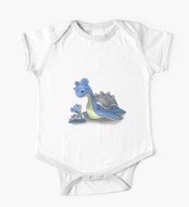 Lapras Pokemon Mother & Child One Piece - Short Sleeve