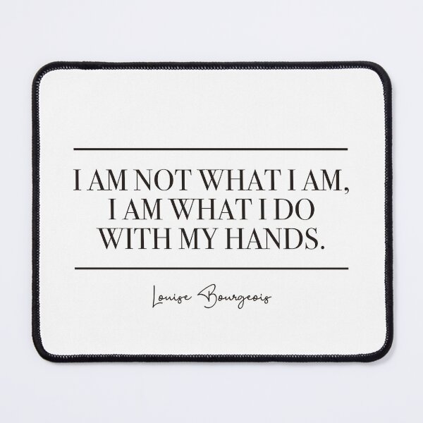 Item preview, I am not what I am I am what I do with my hands (black) designed and sold by didijuca.