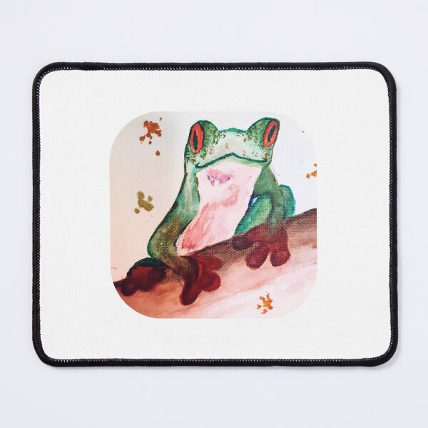 Item preview, watercolor frog designed and sold by Addie-w-W.