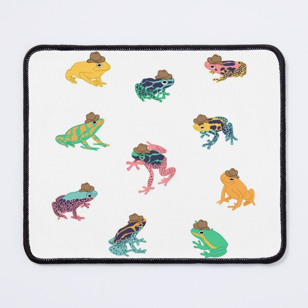 Item preview, Frogs with Cowboy Hats Sticker Pack designed and sold by racheisokay.