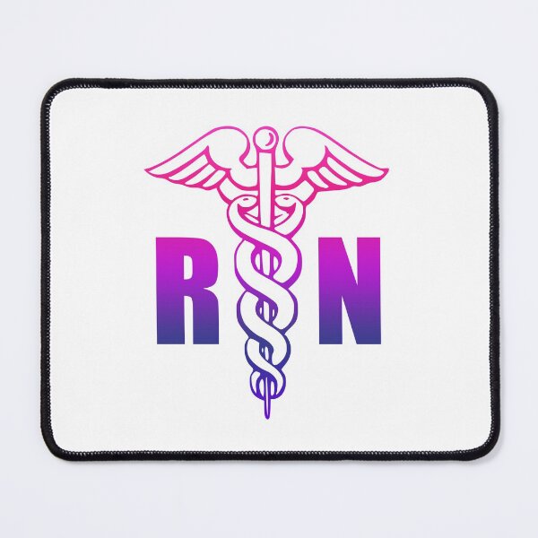 Item preview, Nurse RN Caduceus Medical Symbol designed and sold by Meliafroggy.