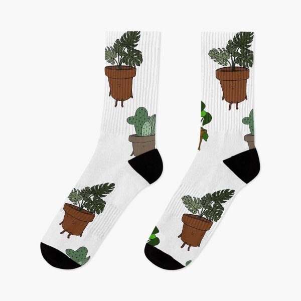 Item preview, Happy Pot Plants Print designed and sold by Gems-studio.