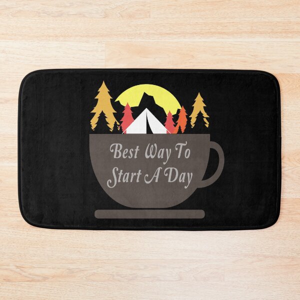 Item preview, Camping Best Way To Start A Day designed and sold by SportsT-Shirts.