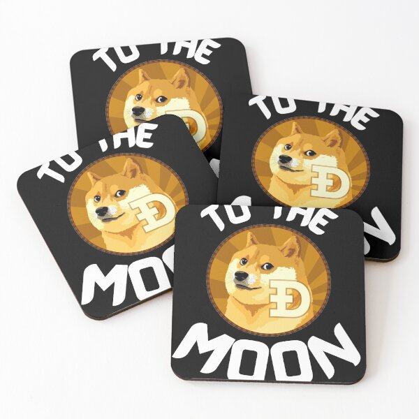Item preview, Dogecoin to the Moon! Doge Moonshot Crypto designed and sold by Bradford Adams.