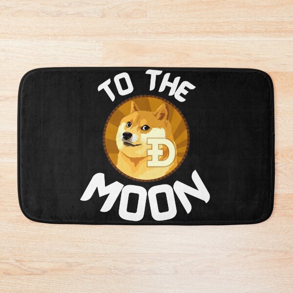 Item preview, Dogecoin to the Moon! Doge Moonshot Crypto designed and sold by Bradford Adams.