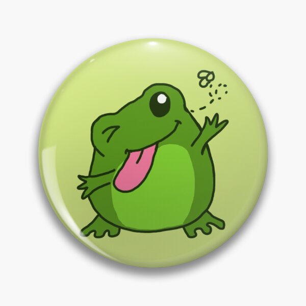 Item preview, Kawaii Frog Sticking Tongue Out designed and sold by MagicStrawberry.