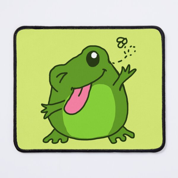 Item preview, Kawaii Frog Sticking Tongue Out designed and sold by MagicStrawberry.