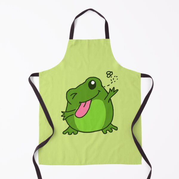 Item preview, Kawaii Frog Sticking Tongue Out designed and sold by MagicStrawberry.