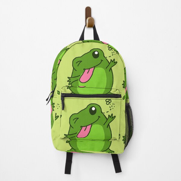 Item preview, Kawaii Frog Sticking Tongue Out designed and sold by MagicStrawberry.