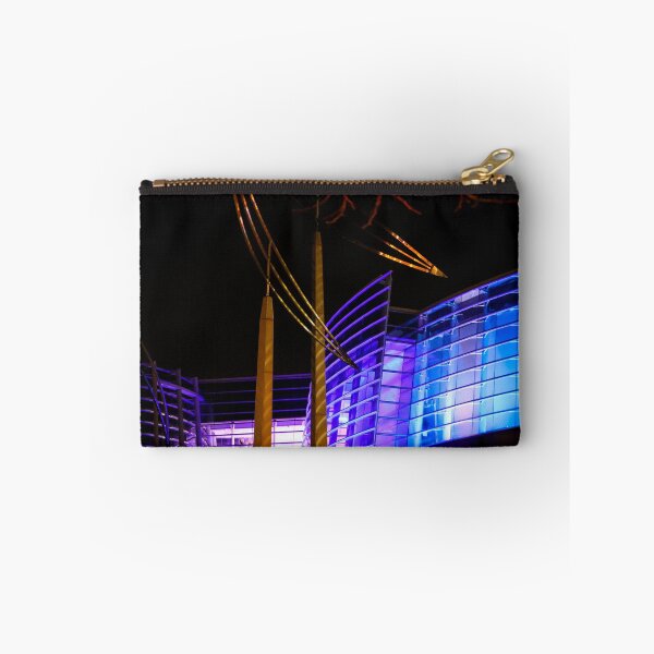 Item preview, Edificio del centro de artes abstractas que brilla intensamente designed and sold by amandaryan-.
